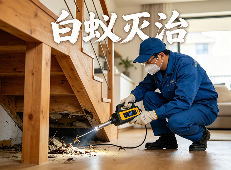 诸暨市白蚁灭治服务｜专业消杀，筑牢建筑安全防线